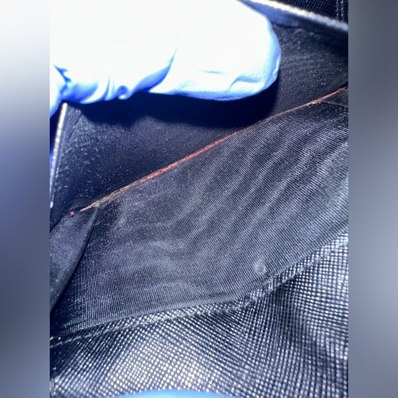 Prada Saffiano Leather Tri-Fold Wallet - Picture 6 of 10